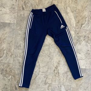 Blue Adidas Track Pants